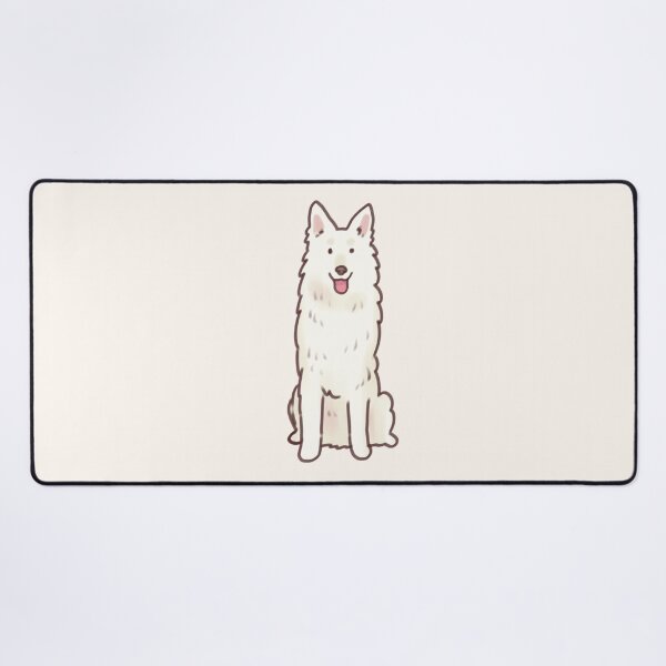 Item preview, Cute White Swiss Shepherd designed and sold by Artofmayara.