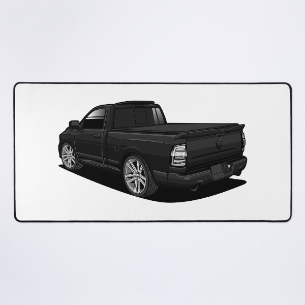 Item preview, Ram 1500 Pickup Black designed and sold by vektoranda.