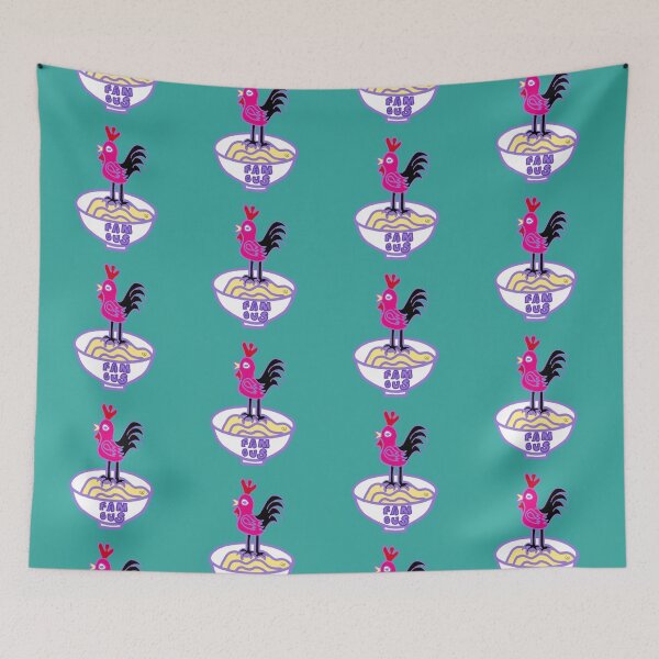 Item preview, LaMaisonOfMY A SINGAPOREAN TEE MEE POK NOODLES COLLECTION NO.3 GREEN designed and sold by LaMaisonOfMY.