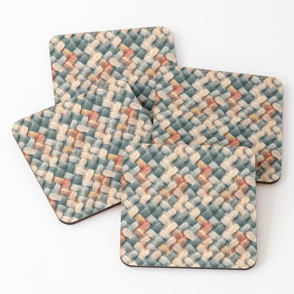 Item preview, Flora Crocheted Flowers Seamless Pattern A35 designed and sold by ArtsyAbode66.