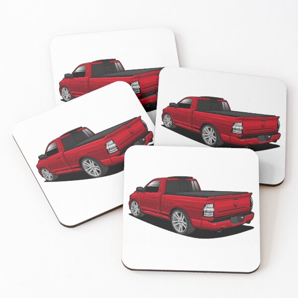 Item preview, Ram 1500 Pickup Red designed and sold by vektoranda.