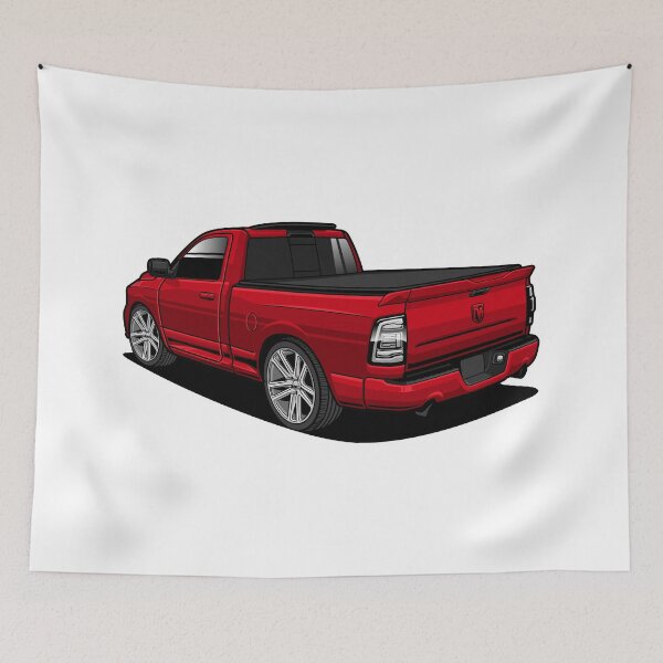 Item preview, Ram 1500 Pickup Red designed and sold by vektoranda.