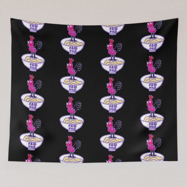 Item preview, LaMaisonOfMY A SINGAPOREAN TEE MEE POK NOODLES COLLECTION NO.3 BLACK designed and sold by LaMaisonOfMY.