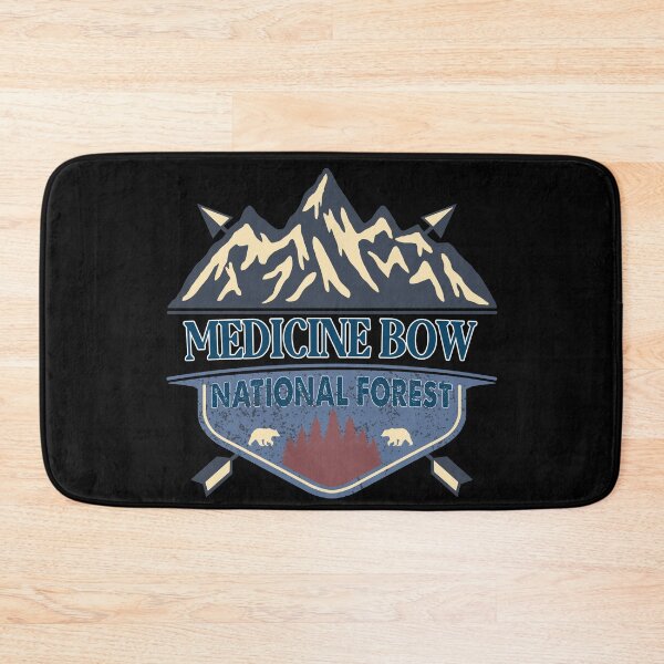 Item preview, Medicine Bow National forest  designed and sold by graphic-map.