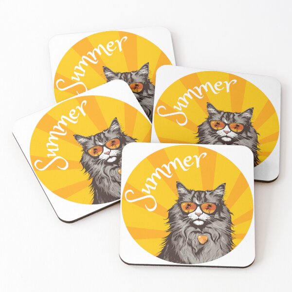 Item preview, Maine Coon - Summer Cat designed and sold by Ivy-Triggs.