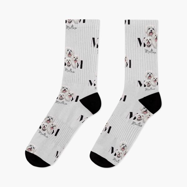 Item preview, Minimalistic aesthetic Mom of three Maltese Dog  designed and sold by GoodyPaws.