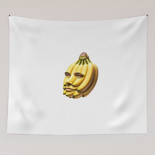 Item preview, Banana bunch with face designed and sold by ModederZukunft.
