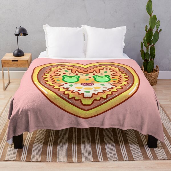 Item preview, Heart cute chibi kawaii frog eating pizza designed and sold by Quacktails.