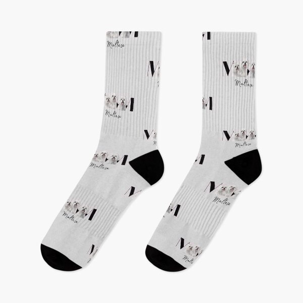 Item preview, Minimalistic aesthetic Mom of three Maltese Dog  designed and sold by GoodyPaws.
