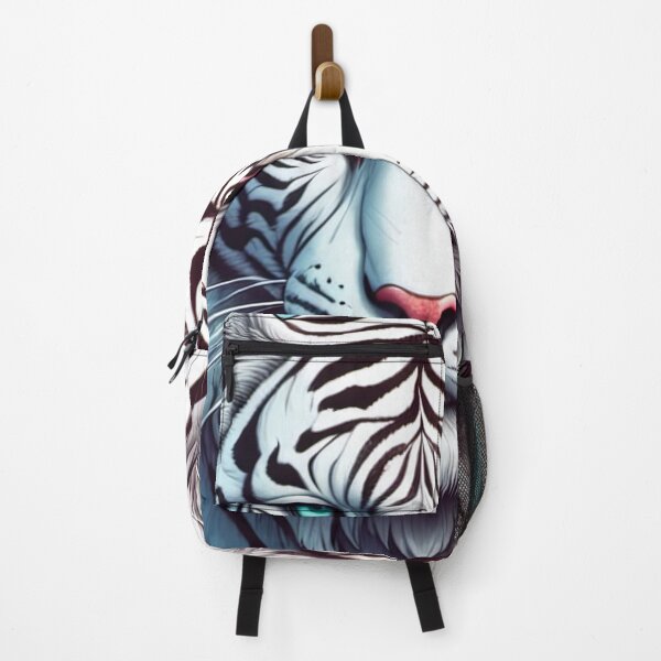 Item preview, White tiger with flowers and ornaments V3 designed and sold by Salimgor Hangaround Music.