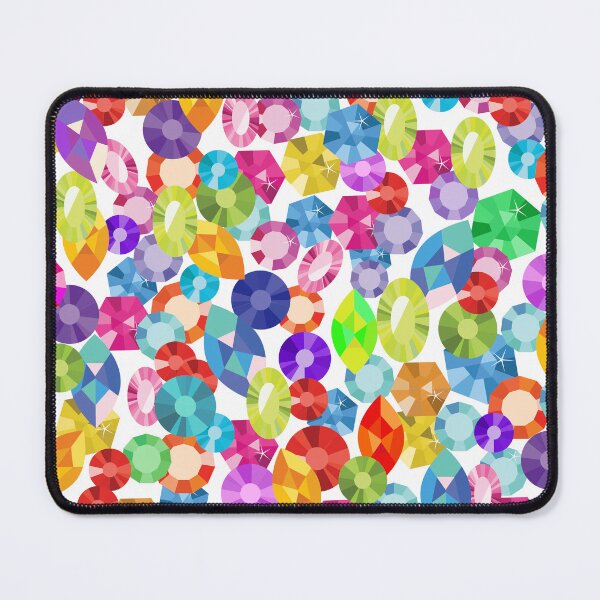 Item preview, rainbow rhinestones jewels gems designed and sold by Gossip Rag.