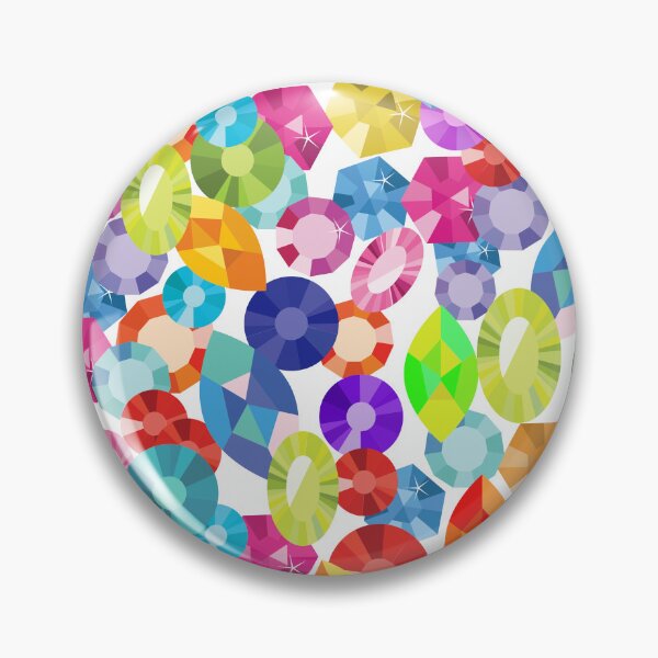 Item preview, rainbow rhinestones jewels gems designed and sold by Gossip Rag.