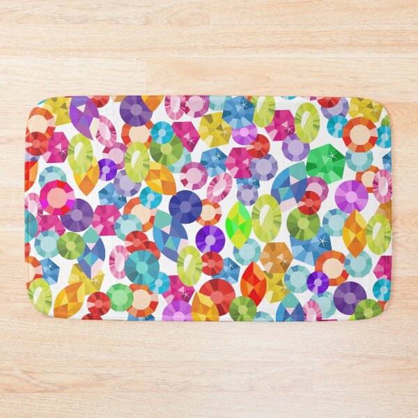 Item preview, rainbow rhinestones jewels gems designed and sold by Gossip Rag.