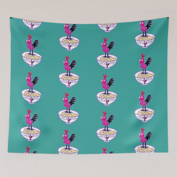 Item preview, LaMaisonOfMY A SINGAPOREAN TEE MEE POK NOODLES COLLECTION NO.5 GREEN designed and sold by LaMaisonOfMY.