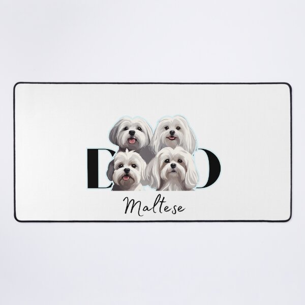 Item preview, Minimalistic aesthetic Dad of Four Maltese Dog designed and sold by GoodyPaws.