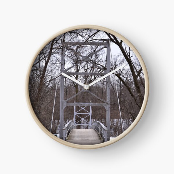 Atwood Suspension Bridge Clock