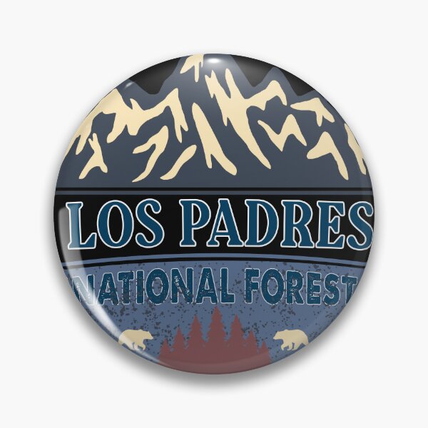 Item preview, Los Padres National forest  designed and sold by graphic-map.