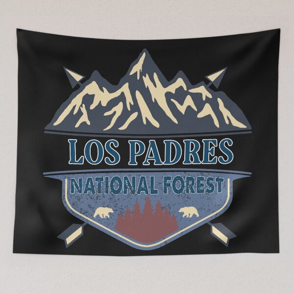 Item preview, Los Padres National forest  designed and sold by graphic-map.