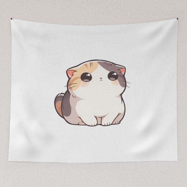 Item preview, Cute Scottish Fold Cat designed and sold by KNAA.