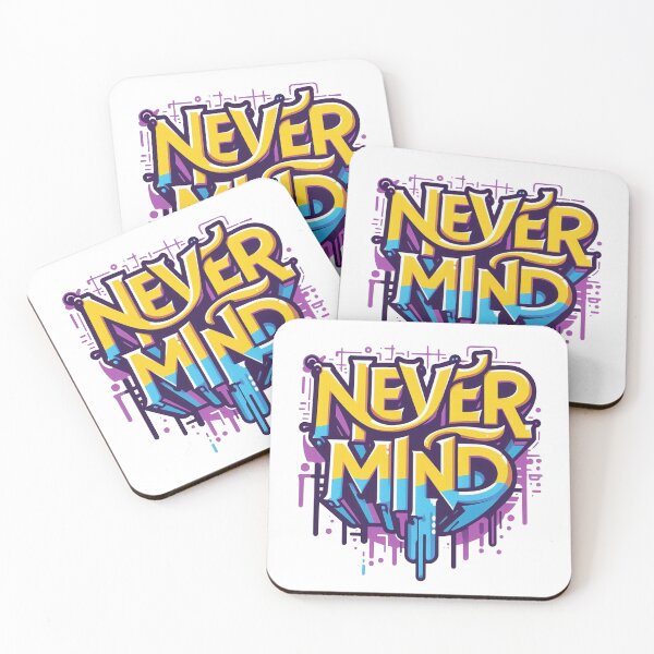 Item preview, Never Mind designed and sold by Meemaart.