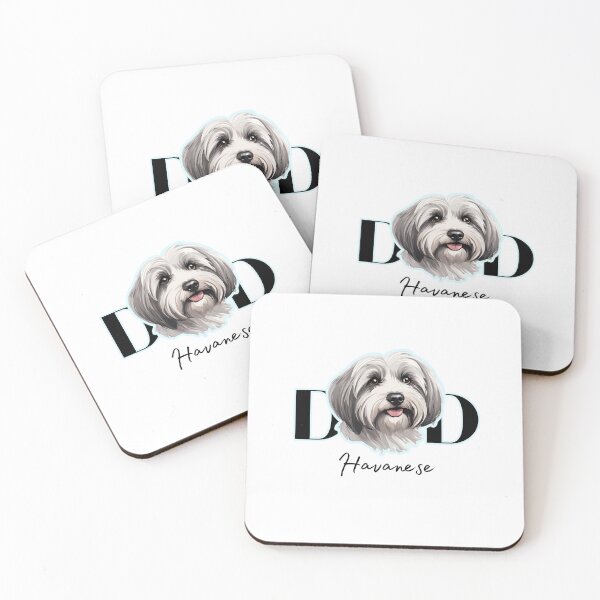 Item preview,  Minimalistic aesthetic Dad of Hvaanese Dog  designed and sold by GoodyPaws.