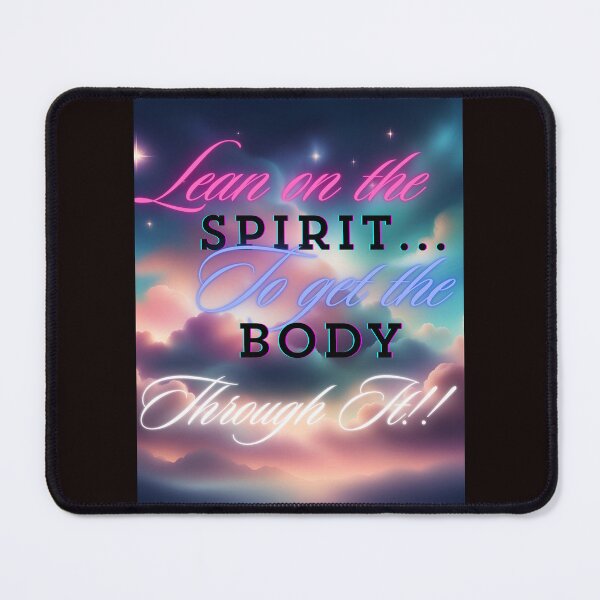 Item preview, Lean on the Spirit!! designed and sold by SunMoonBeyond.