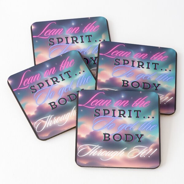 Item preview, Lean on the Spirit!! designed and sold by SunMoonBeyond.