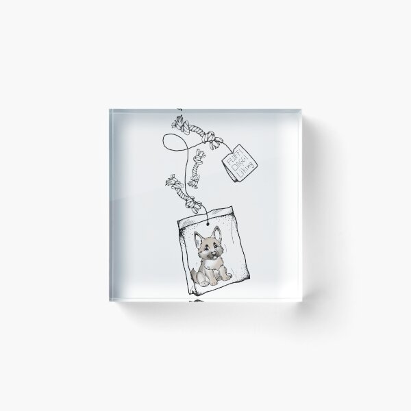 Item preview, cute doggie tea designed and sold by ventenart.