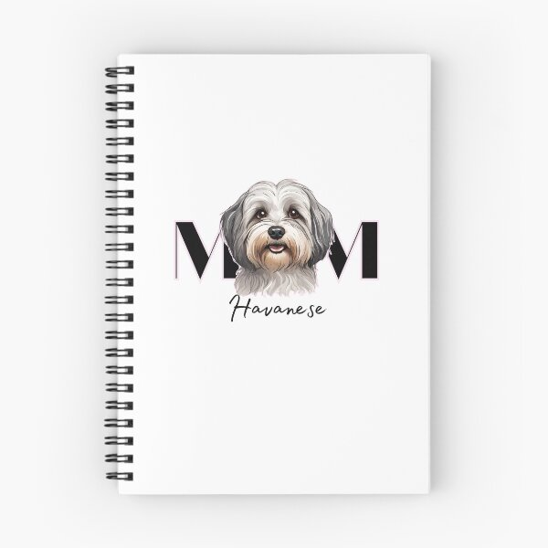 Item preview, Minimalistic aesthetic Mom of Hvaanese Dog  designed and sold by GoodyPaws.