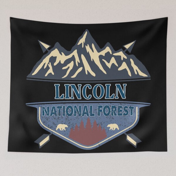 Item preview, Lincoln National forest  designed and sold by graphic-map.