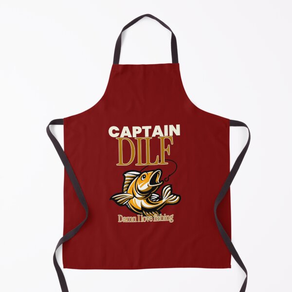 Item preview, Captain Dilf / Damn I Love Fishing designed and sold by FISHGALA.