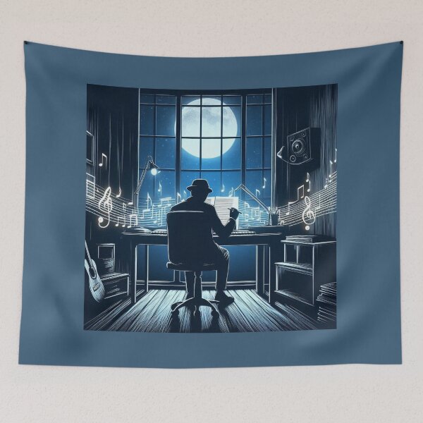 Item preview, midnight composer designed and sold by MemeMelodies.