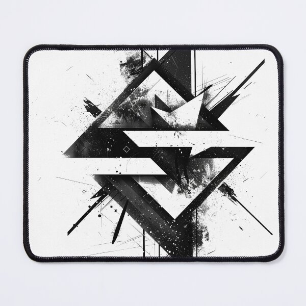 Item preview, Geometric Collision Tee designed and sold by SnapStylegoods.