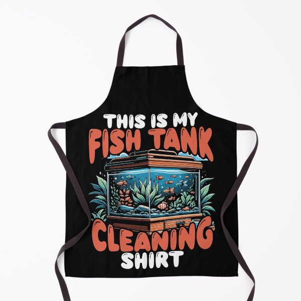 Artikelvorschau, Fischtank-Reinigungsshirt entworfen und verkauft von Clara Hollins.