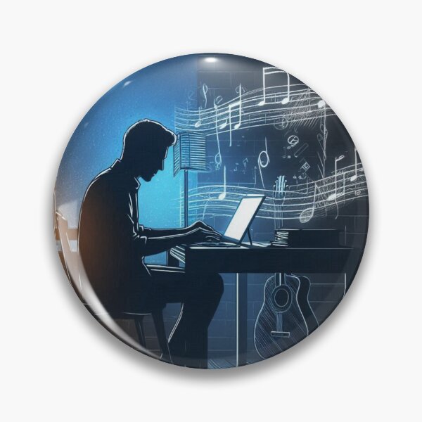 Artikelvorschau, Midnight Composer V2 entworfen und verkauft von MemeMelodies.