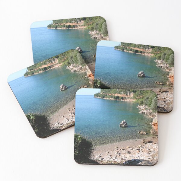 Item preview, Deserted Pebbled Cove Akyaka Turkiye designed and sold by taiche.