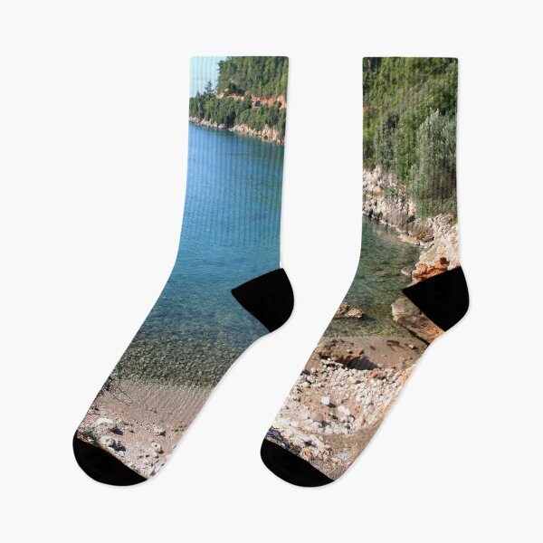 Item preview, Deserted Pebbled Cove Akyaka Turkiye designed and sold by taiche.