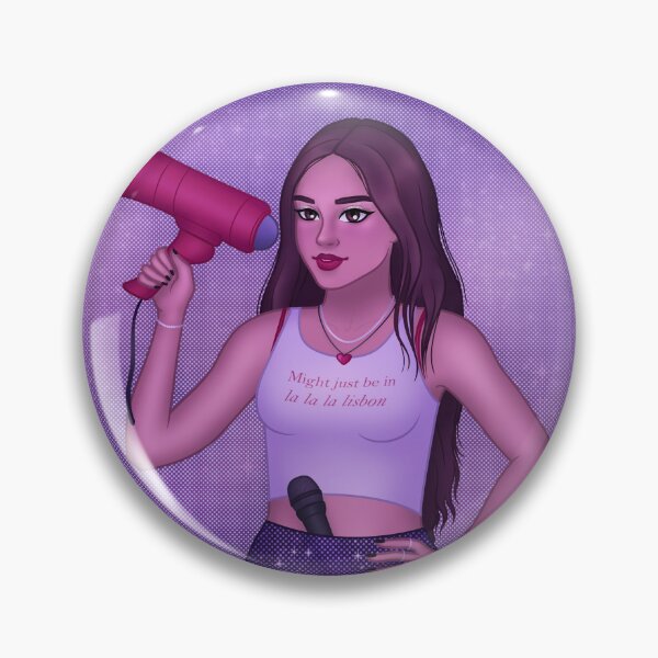 Item preview,  Olivia with a megaphone (get him back!) designed and sold by opal-stars.