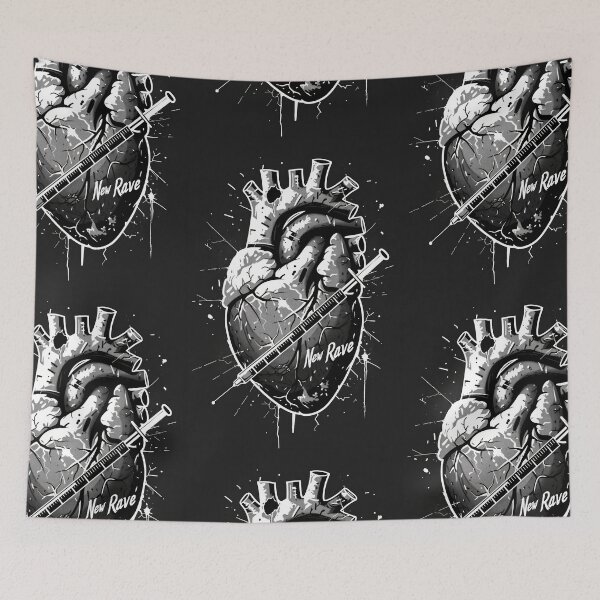 Item preview, Modern Heart “New Rave” in Graffiti Style designed and sold by Piotrek0001.