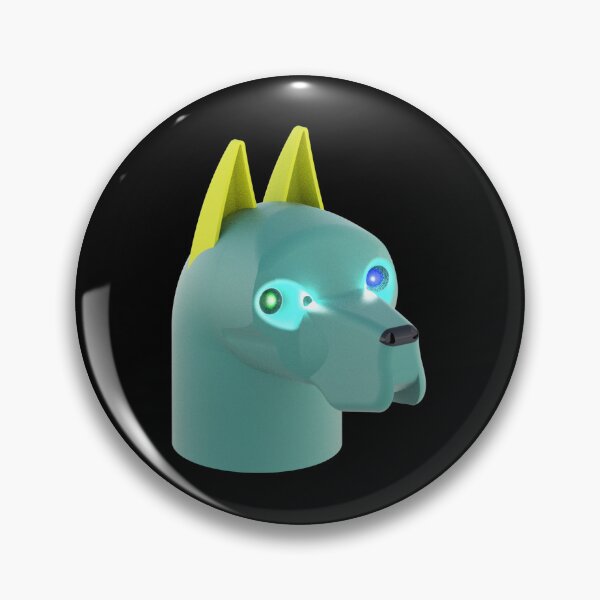 Item preview, Dark Green Dog Yellow Ears Bright Eyes designed and sold by Dog-Planet.