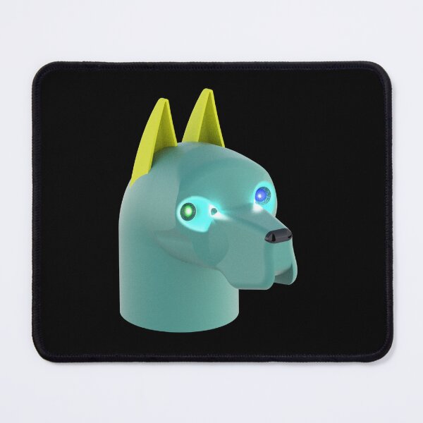 Item preview, Dark Green Dog Yellow Ears Bright Eyes designed and sold by Dog-Planet.