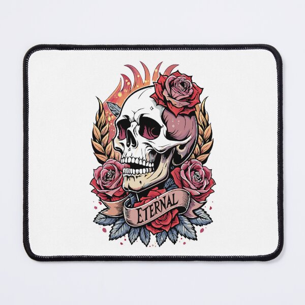 Item preview, Eternal Skull Rose Legacy Reign designed and sold by Alahchin Art.