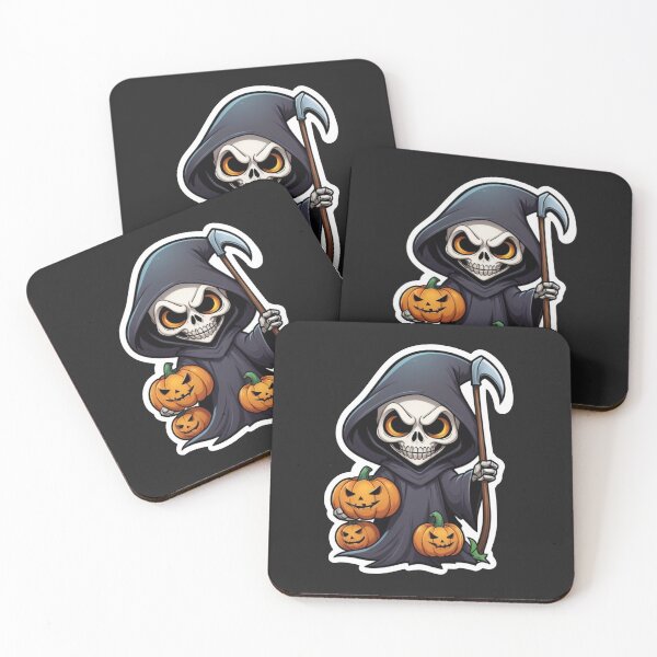 Item preview, Halloween Cartoon Grim Reaper designed and sold by Krieghorn.