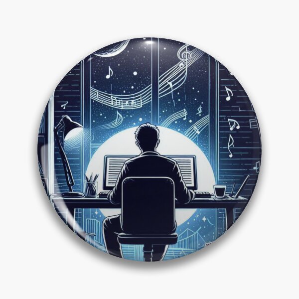 Artikelvorschau, Midnight Composer V3 entworfen und verkauft von MemeMelodies.