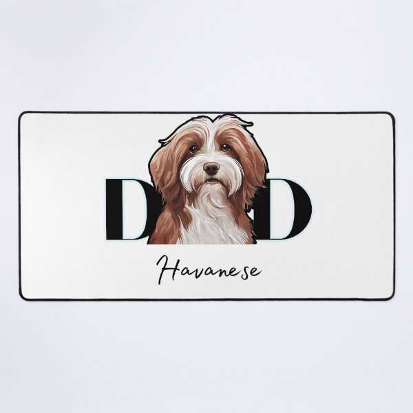 Item preview, Minimalistic aesthetic Dad of Havanese Dog designed and sold by GoodyPaws.