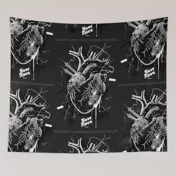 Item preview, Modern Heart “New Rave” in Graffiti Style designed and sold by Piotrek0001.