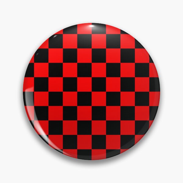 Item preview, Red Black Checker Pattern Design designed and sold by PatternTitan.