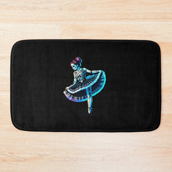 Item preview, Ballet Dancer Skeleton: Pixelated Elegance designed and sold by Ronny-Owiso.