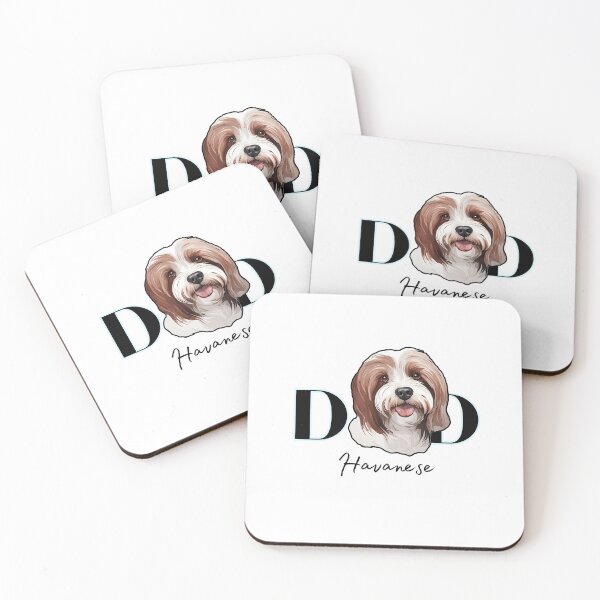 Item preview, Minimalistic aesthetic Dad of Havanese Dog  designed and sold by GoodyPaws.