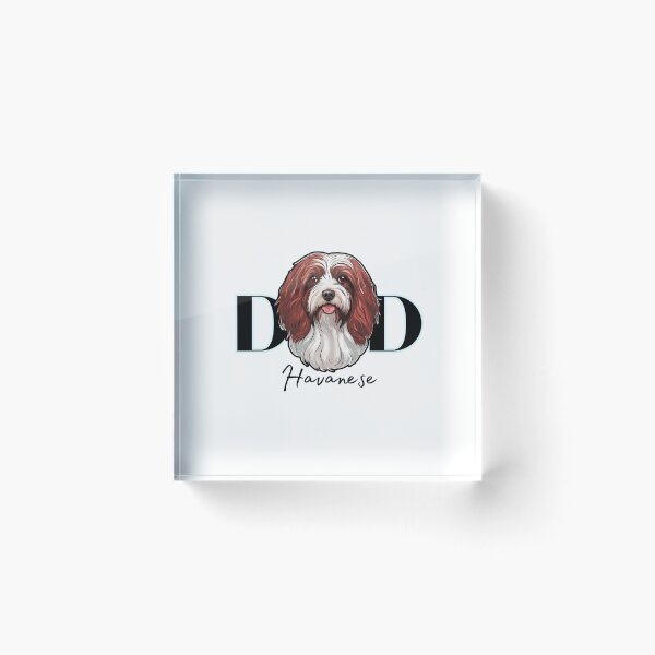 Item preview, Minimalistic aesthetic Dad of Havanese Dog  designed and sold by GoodyPaws.